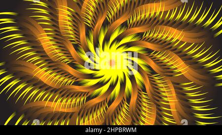 Elegant abstract flower illustration background Stock Vector