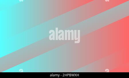 Dynamic pink green gradient background with straight lines Stock Vector