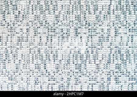 background fabric texture, machine-knitted white and black threads, modern minimalistic pattern. Stock Photo