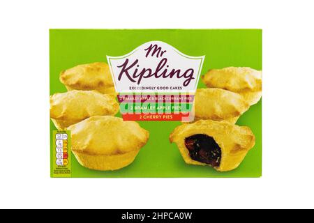 Mr Kipling Fruit Pie Selection 6 Pack Stock Photo