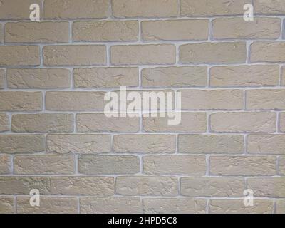 Background image in the form of gray brick, Photo background, which is illuminated for text Stock Photo