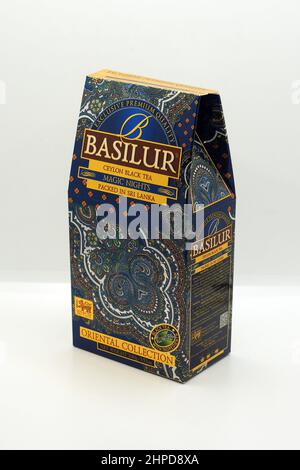 Basilur premium Ceylon Tea, Srí Lanka, Asia Stock Photo - Alamy