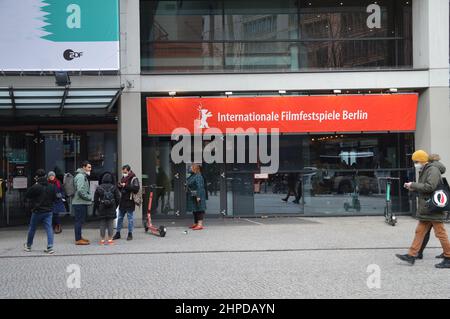 Berlinale -The 72nd Berlin International Film Festival  - February 19, 2022.