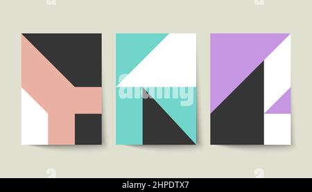 2d cover template for brochure, booklet Stock Vector
