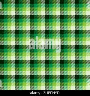 St. Patrick's Day seamless pattern. Tileable vector background in Irish classic style. Stock Vector