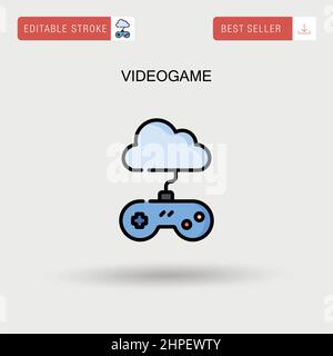 videogame console futuristic technology to play Stock Vector Image ...
