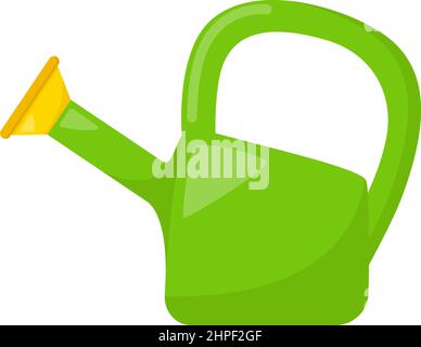 Kid toy watering can, vector illustration Stock Vector