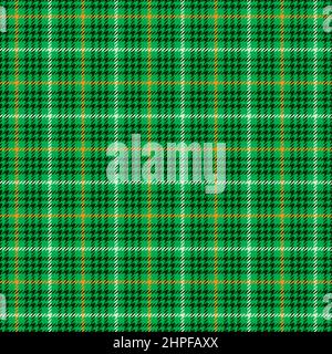 St. Patrick's Day seamless pattern. Tileable vector background in Irish classic style. Stock Vector