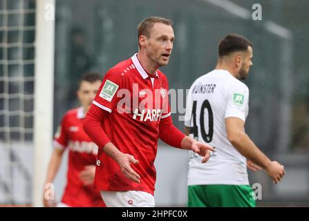 Essen, Germany. 20th Feb, 2022. Regionalliga West, Matchday 26, Rot ...