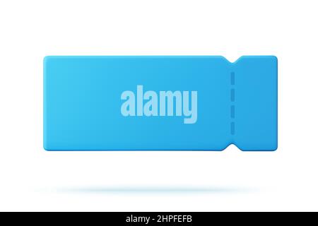 3d render coupon Stock Vector