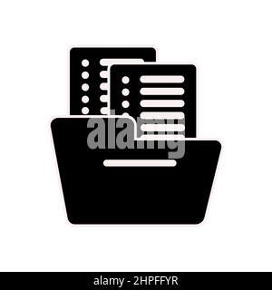 Abstract vector icon on the white, Illustration isolated for graphic and web design. Simple flat symbol. Stock Vector