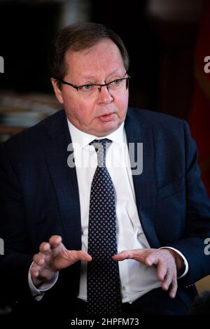 Ambassador Of The Russian Federation To The UK Andrei Kelin During An ...