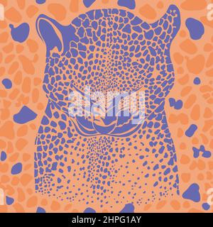 Leopard seamless pattern Stock Vector