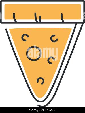 pizza thin line icon set,vector and illustration Stock Vector Image ...
