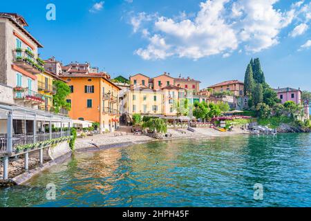 Varenna, the Lombard village of lovers on Lake Como Stock Photo