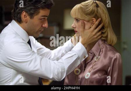 A  MOST VIOLENT YEAR 2014 A24 film with Jessica Chastain and Oscar Isaac Stock Photo