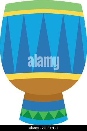 tropical drum instrument icon Stock Vector Image & Art - Alamy