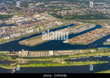 Duisport, Port Of Ruhrort, Coal Island, Conversion Of The Old Port Area ...