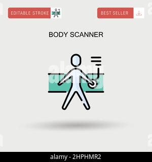 3d scan of hand man. Future technology concept. Vector wire frame hand ...