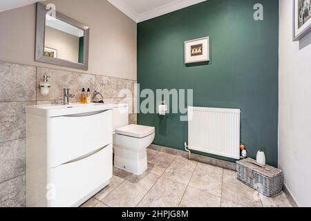 Modern Bathroom Stock Photo