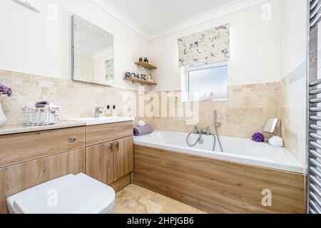 Modern Bathroom Stock Photo