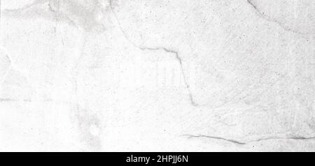 Panorama of White marble tile floor texture and bckground with copy space Stock Photo