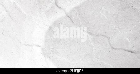 Panorama of White marble tile floor texture and bckground with copy space Stock Photo