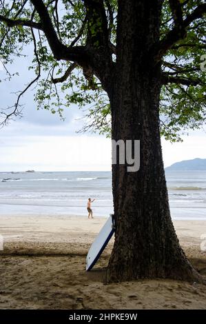 Beach, Tamarindo, Republic of Costa Rica, Central America Stock Photo