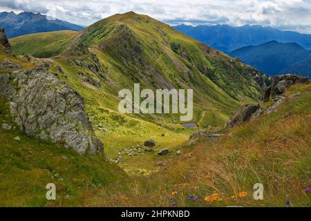 Brenta Dolomites, Rhaetian Alps, Trento, Trentino Alto Adige, Italy, Europe Stock Photo