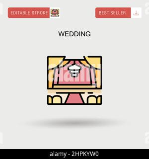 Wedding watercolor bride Stock Vector Image & Art - Alamy