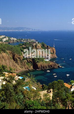 Postcard Les Calanques Du Trayas, La Corniche d'Or, France | Europe