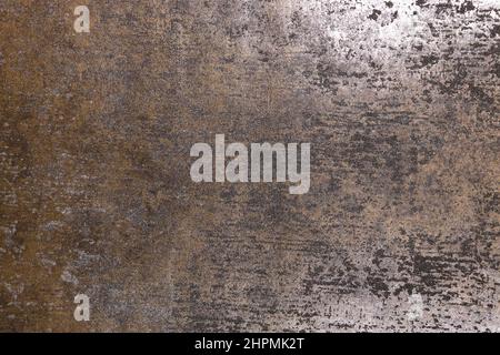 Rusty grunge scratched rough textured surface background Stock Photo