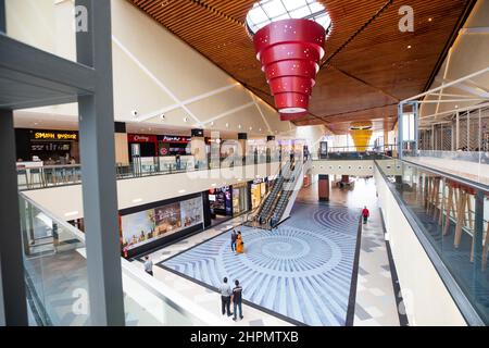 Interior Marina shopping mall in Casablanca, Morocco. Stock Photo