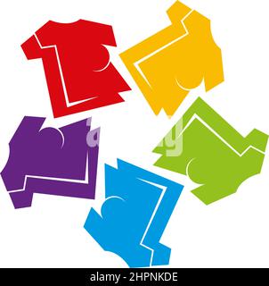 Adoption and community care Logo template vector Stock Vector