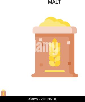 Beer brewing process. Vector beer production infographic set. Order ...