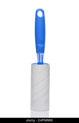 Lint Roller isolated on white. Stock Photo