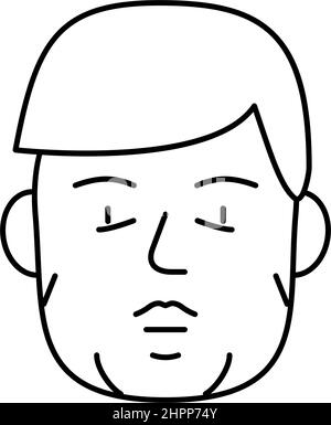precocious puberty endocrinology line icon vector illustration Stock ...