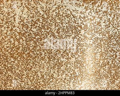 Shiny dark brown color metal plate texture background. Bronze art abstract metallic gradient backdrop with pattern. Copper wallpaper. Stock Photo