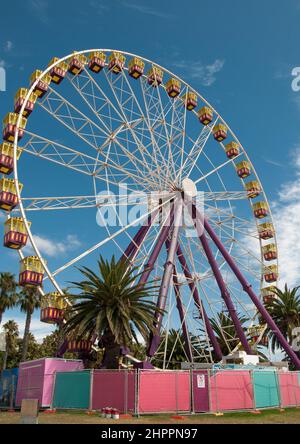 Carousel on Eastern Beach, Geelong, Victoria, Australia Stock Photo