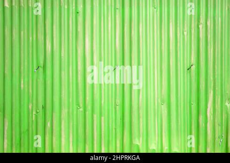 Store front metal iron curtain texture background. Roll up metal blinds background. Stock Photo
