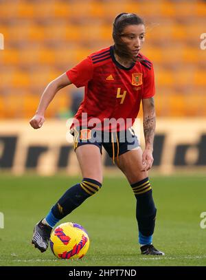 Spain's Sheila Garcia Gomez during the Arnold Clark Cup match at ...