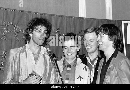 Pete Briquette, Bob Geldof And Garry Roberts Of The Boomtown Rats 