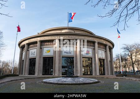 Economic, Social and Environmental Council, CESE-ESEC, in Paris Stock Photo