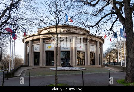 Economic, Social and Environmental Council, CESE-ESEC, in Paris Stock Photo