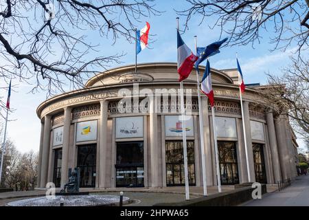 Economic, Social and Environmental Council, CESE-ESEC, in Paris Stock Photo