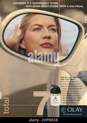 Vintage September 2002 issue of 'Ladies' Home Journal' magazine advert, USA Stock Photo