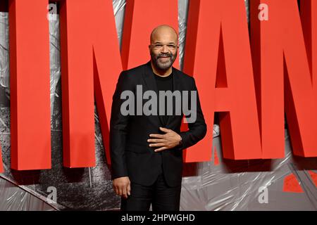London, UK. 23rd Feb, 2022. LONDON, ENGLAND - FEBRUARY 23: Jeffrey Wright attends a special screening of The Batman at BFI IMAX Waterloo on February 23, 2022 in London, England. (Photo by Kate Green/Sipa USA) Credit: Sipa USA/Alamy Live News Stock Photo