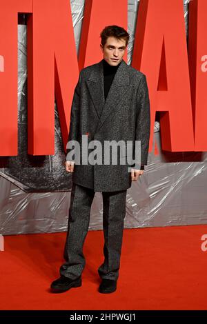 London, UK. 23rd Feb, 2022. LONDON, ENGLAND - FEBRUARY 23: Robert Pattinson attends a special screening of The Batman at BFI IMAX Waterloo on February 23, 2022 in London, England. (Photo by Kate Green/Sipa USA) Credit: Sipa USA/Alamy Live News Stock Photo