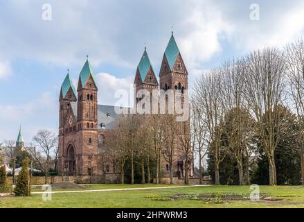 View on the Church of the Redeemer (from the German Erloeserkirche) in Bad Homburg, Germany Stock Photo