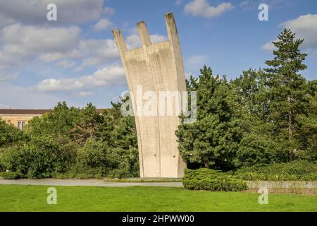 Airlift Memorial, Platz der Luftbruecke, Tempelhof, Berlin, Germany Stock Photo